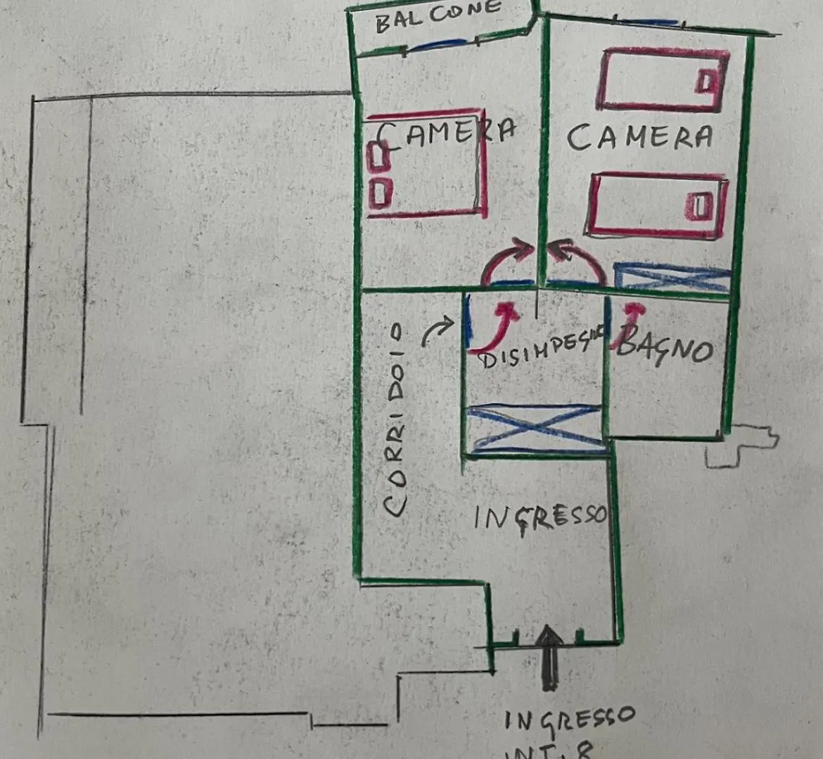 Ubytování v soukromí Apartmán Casa Rizzo Řím